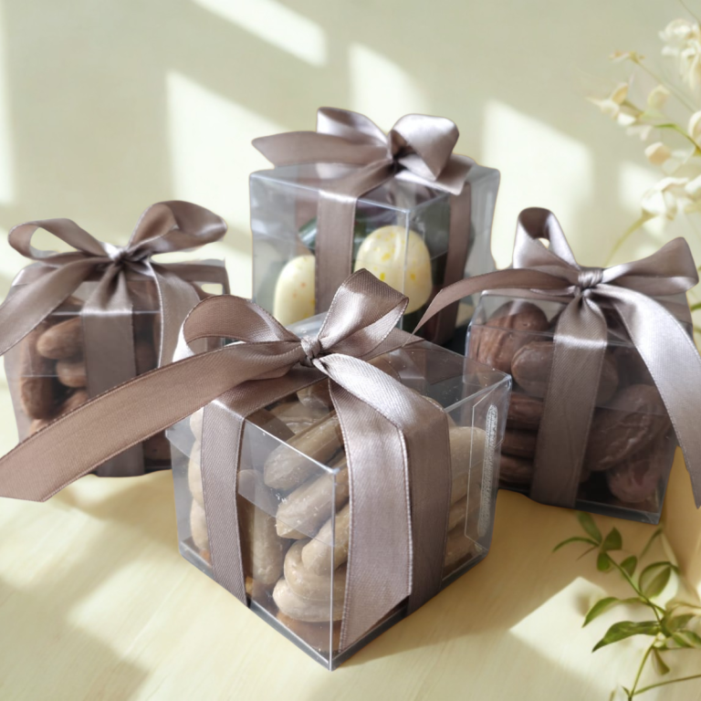 Geschenkdoosje Bean to Bean. Visser chocolade
