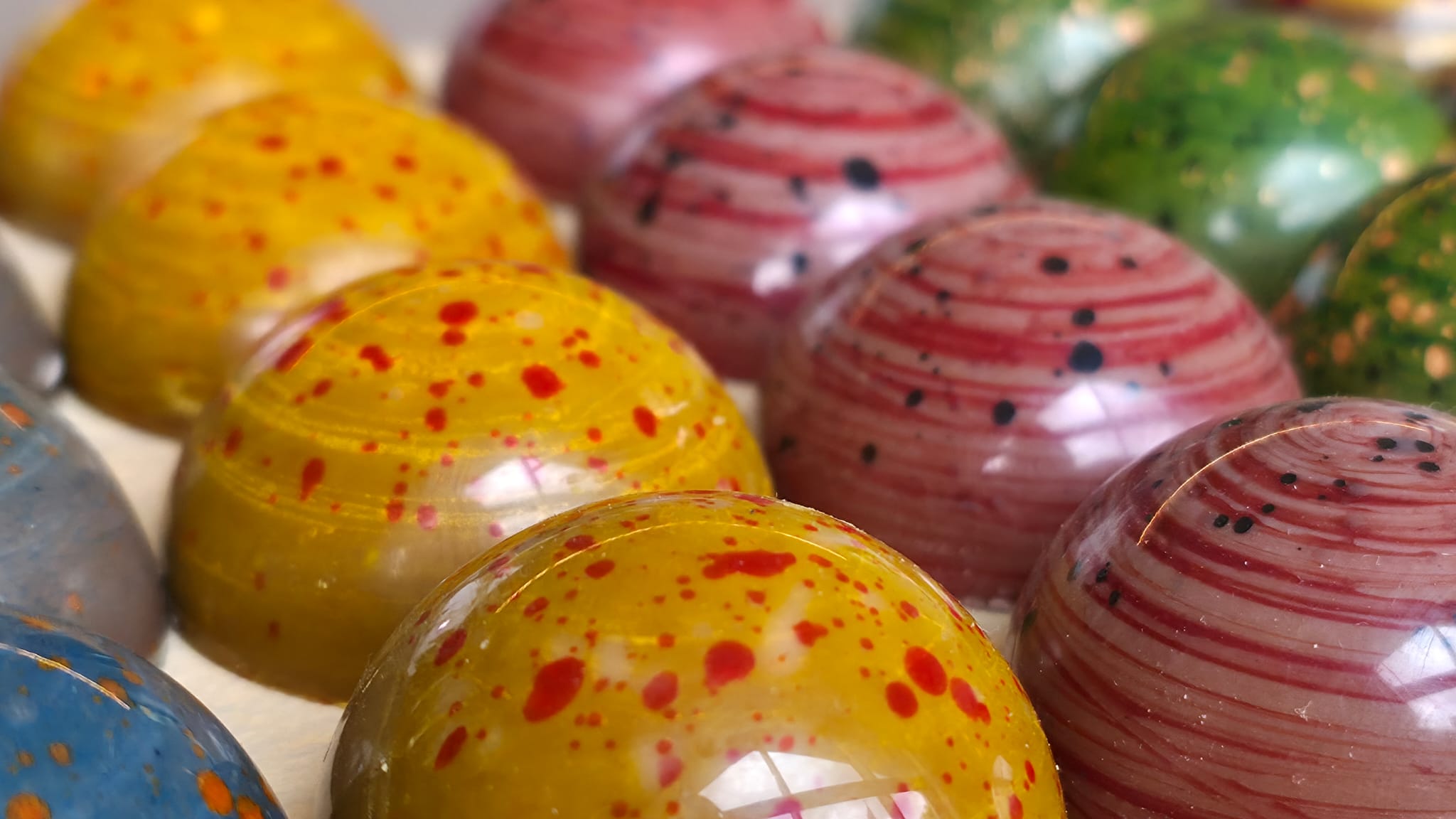 Picasso bonbons van Visser chocolade