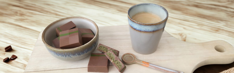 Dubai reepjes van Visser chocolade