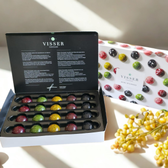 Giftbox mini Picasso (40 stuks). Visser chocolade