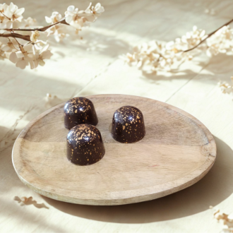 Karamel puur. Originals collectie van Visser chocolade