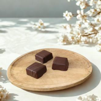 Karamel zeezout puur. Originals collectie Visser chocolade