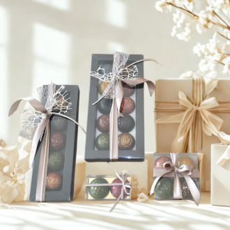 Picasso bonbons Visser chocolade. Diverse geschenkdoosjes