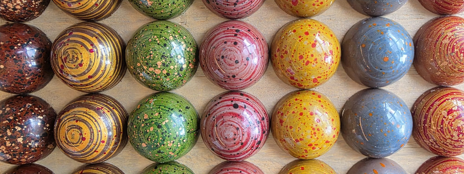 Picasso bonbons. Visser chocolade