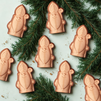 Sinterklaas bonbon melk speculaas, Visser chocolade