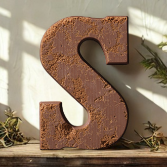 Speculaas chocoladeletter S  **LIMITED EDITION**
