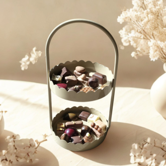 Etagere gemengde Original bonbons, Visser chocolade
