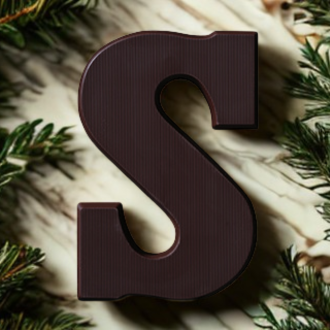 chocoladeletter extra uur 75%