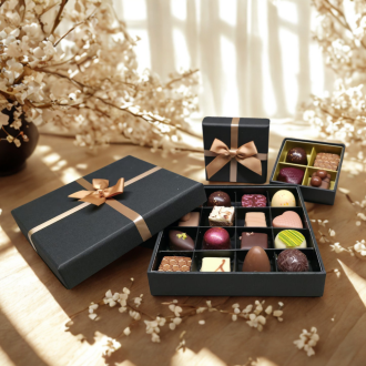 Royal box, met Original bonbons van Visser chocolade