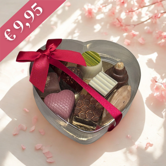 hartje, gevuld met Original bonbons